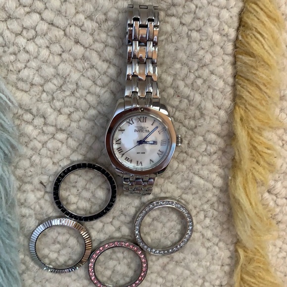 Invicta No22876 WR 100M. Flame-fusion crystal - Picture 7 of 17